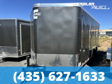 8.5x16 Charmac Commercial Duty 7'0" Interior 12K Enclosed Cargo