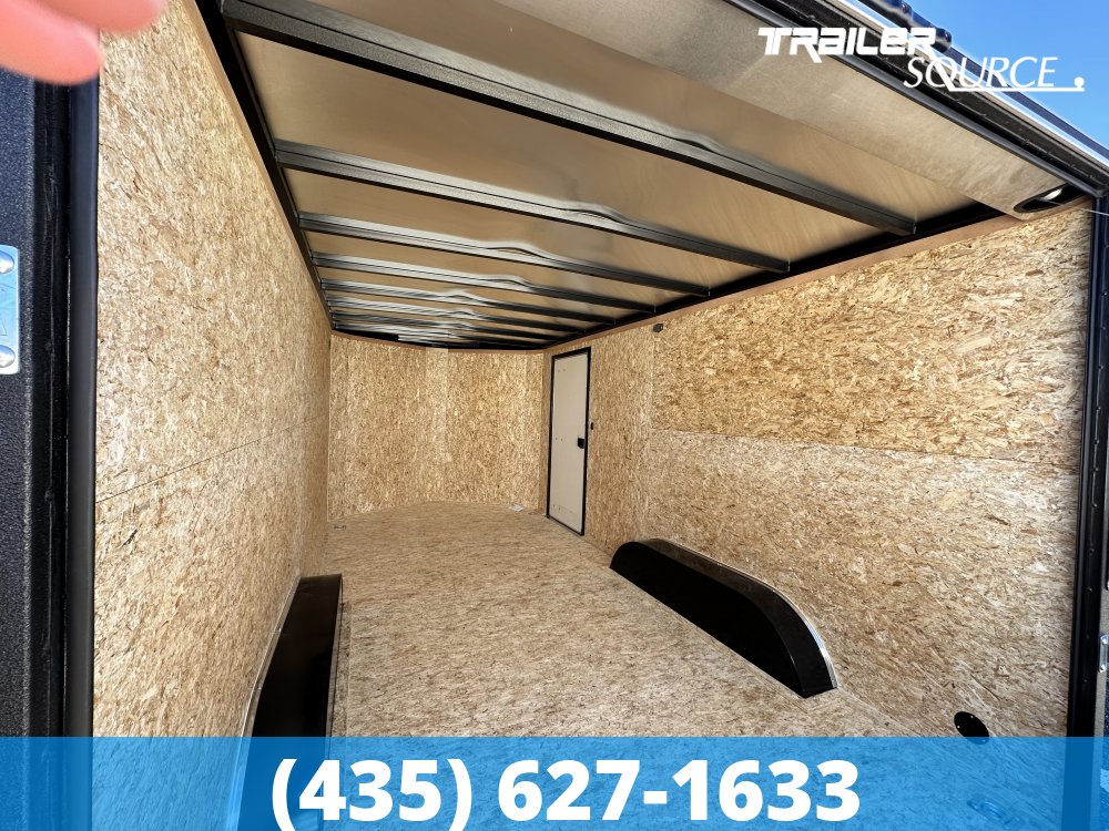 8.5x16 Charmac Commercial Duty 7'0" Interior 12K Enclosed Cargo