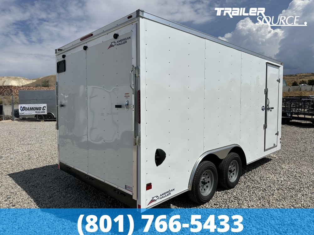 8.5x16 American Hauler Arrow 7'0" 7K Tandem Axle Enclosed Cargo