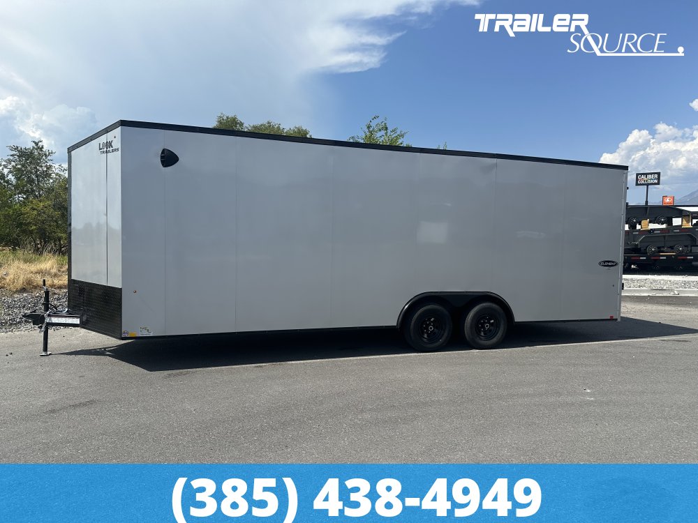 8.5x24 Look Element SE 7'6" Interior 10K Tandem Axle Enclosed Cargo