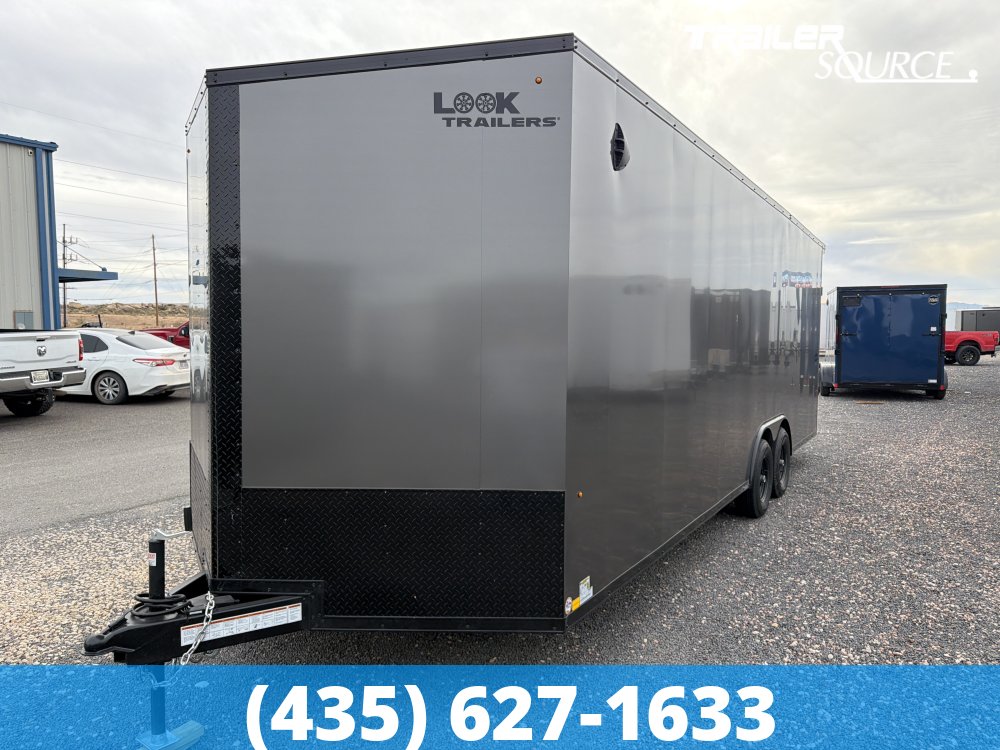 8.5x24 Look Element SE 7'6" Interior 10K Tandem Axle Enclosed Cargo