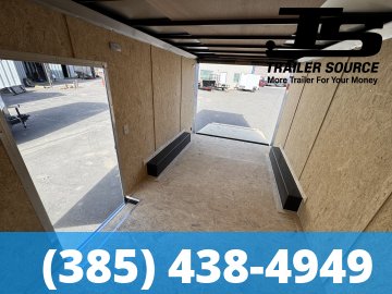 8.5x16 Look ST DLX Enclosed Cargo Trailer - 7'0" Interior - 7K GVWR - .080 PolyCor, Alloy Wheels, Rear Load Lights