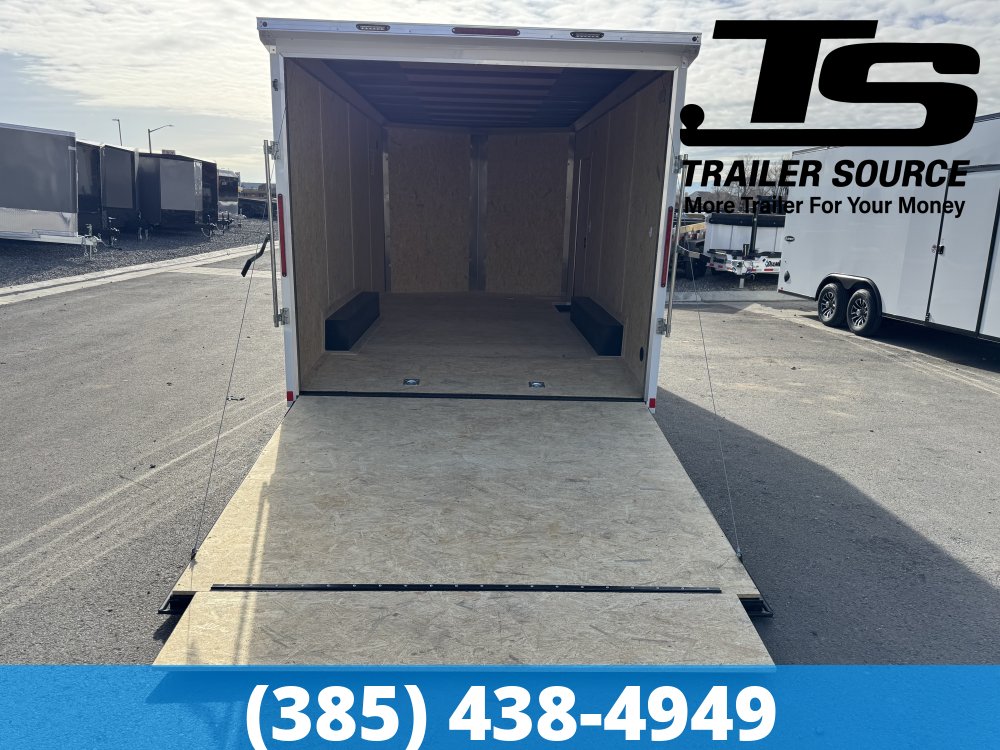 8.5x16 Look ST DLX Enclosed Cargo Trailer - 7'0" Interior - 7K GVWR - .080 PolyCor, Alloy Wheels, Rear Load Lights