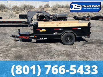 Double A Excel Series ELP 5x10 ft Dump Trailer 24" Sides 5K GVWR
