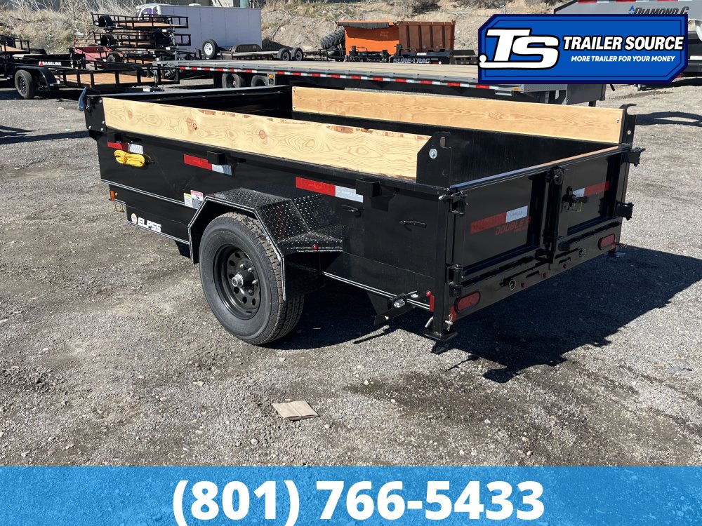 Double A Excel Series ELP 5x10 ft Dump Trailer 24" Sides 5K GVWR