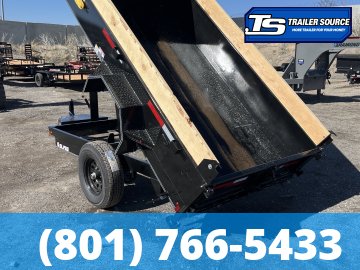 Double A Excel Series ELP 5x10 ft Dump Trailer 24" Sides 5K GVWR