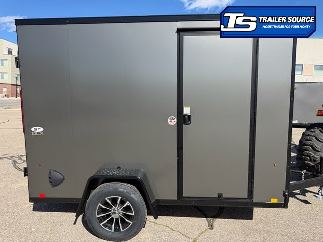 6x10 Look ST DLX Enclosed Cargo Trailer - 6'6" Interior - 3.5K GVWR - .080 PolyCor, Alloy Wheels, Black Out Package