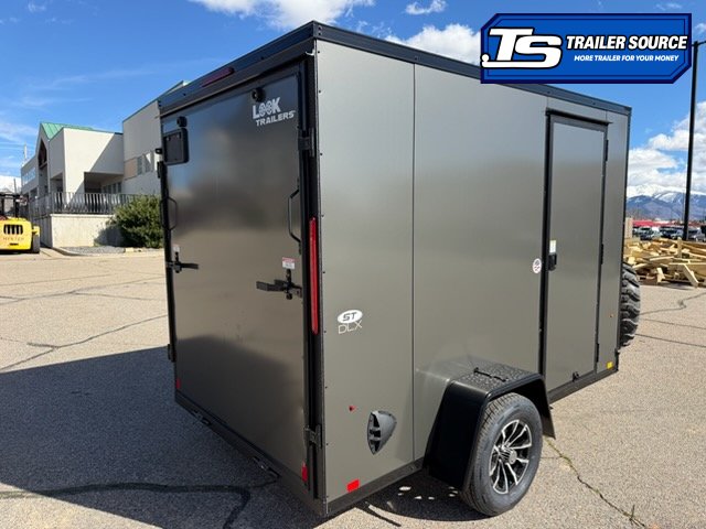 6x10 Look ST DLX Enclosed Cargo Trailer - 6'6" Interior - 3.5K GVWR - .080 PolyCor, Alloy Wheels, Black Out Package