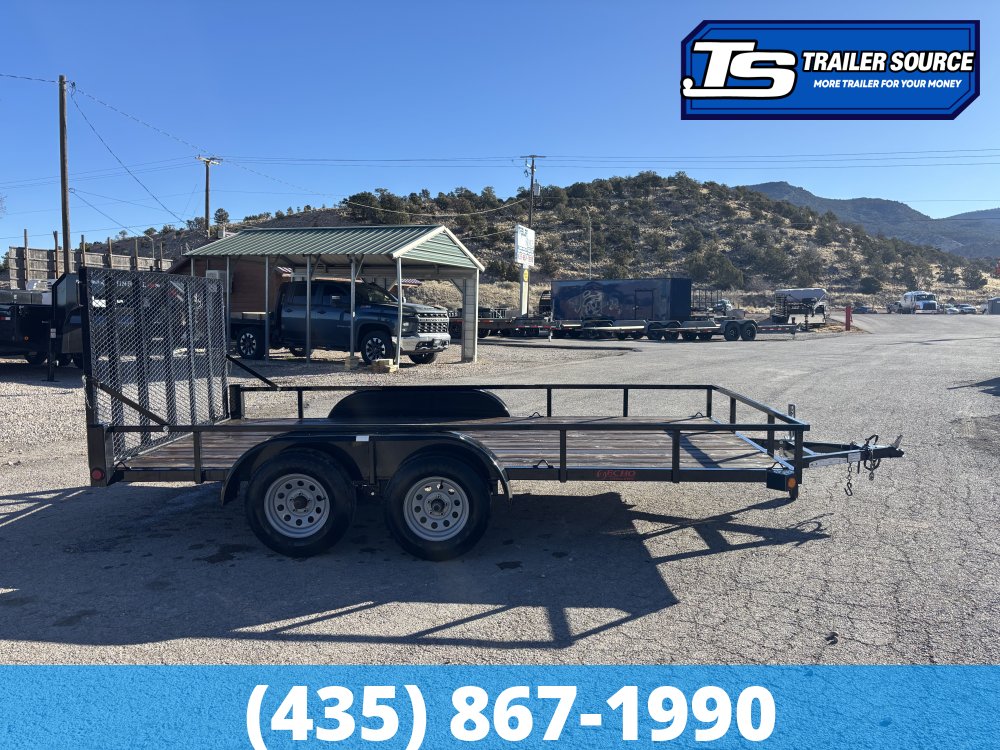 7x14 Echo  Utility Trailer - 5K GVWR -