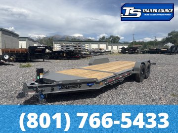 7x20 Diamond C HDT 207 Tilt Trailer - 15.5K GVWR -