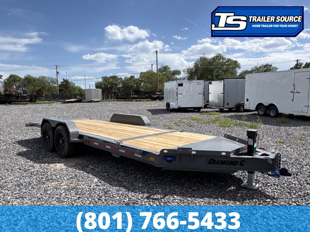 7x20 Diamond C HDT 207 Tilt Trailer - 15.5K GVWR -