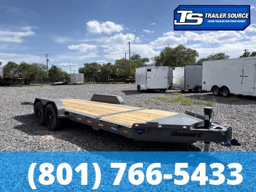 7x20 Diamond C HDT 207 Tilt Trailer - 15.5K GVWR -