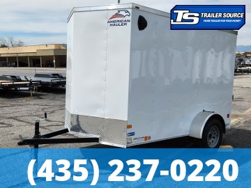 6x10 American Hauler Arrow Enclosed Cargo Trailer - 6'6" Interior - 3.5K GVWR -