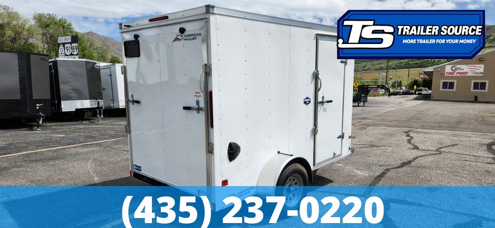 6x10 American Hauler Arrow Enclosed Cargo Trailer - 6'6" Interior - 3.5K GVWR -