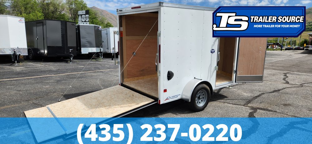 6x10 American Hauler Arrow Enclosed Cargo Trailer - 6'6" Interior - 3.5K GVWR -