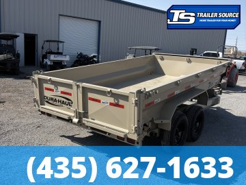 7x14 Dura-Haul DRL Telescopic Dump Trailer - 14K GVWR - 7 Gauge Floor