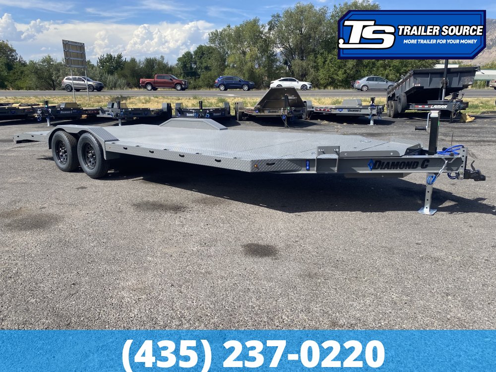 8.5x20 Diamond C GTF 235 Flatbed Car Hauler