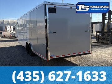 6x12 Wells Cargo FastTrac Enclosed Cargo Trailer - 6'6" Interior - 3.5K GVWR - Barn Doors