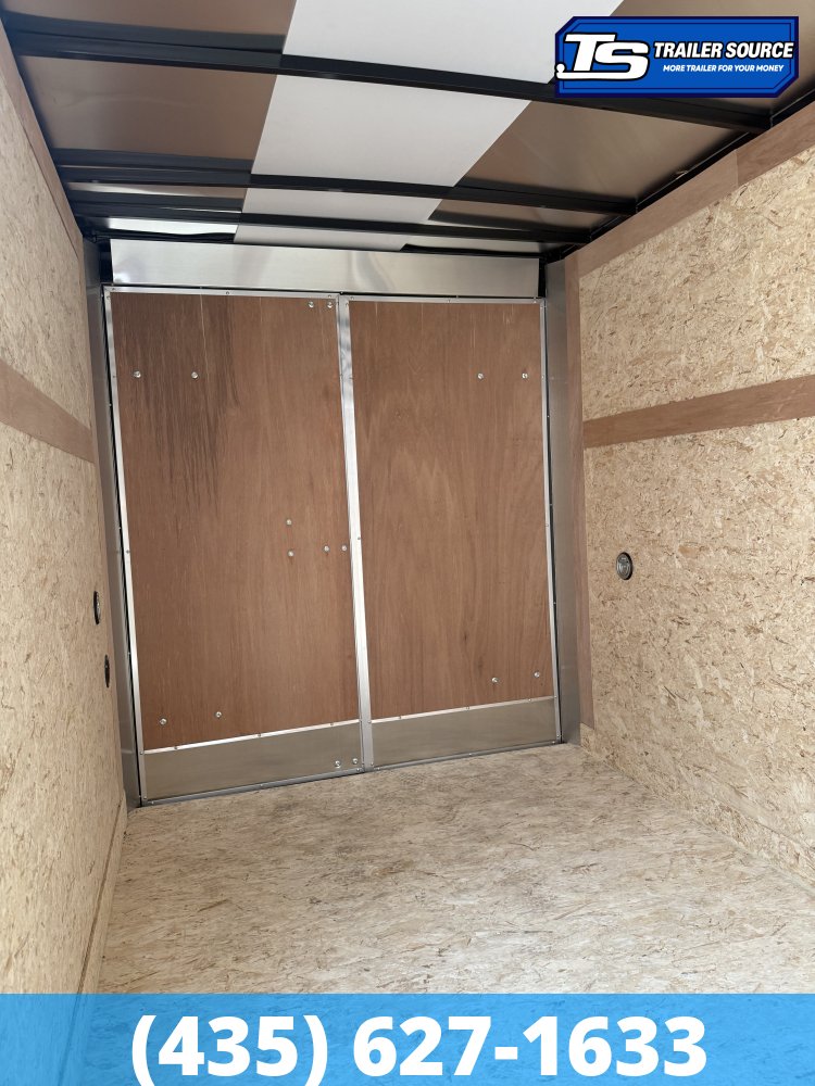 6x12 Wells Cargo FastTrac Enclosed Cargo Trailer - 6'6" Interior - 3.5K GVWR - Barn Doors