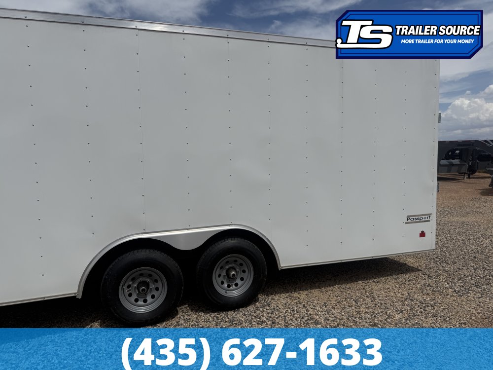 8' 5"x24' Haulmark Passport Enclosed Cargo Trailer - 6'6" Interior - 7K GVWR -