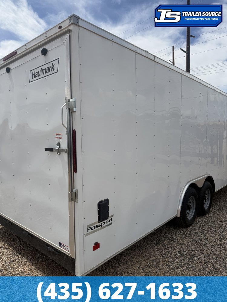8' 5"x24' Haulmark Passport Enclosed Cargo Trailer - 6'6" Interior - 7K GVWR -