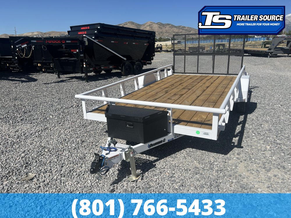 7x14 Diamond C PSA 135 Utility Trailer - 3.5K GVWR -