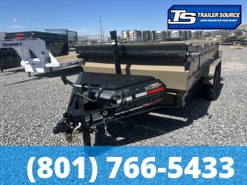 7x14 Horizon LZ7 Dump Trailer - 14K GVWR - 2 Tone Color, Telescopic