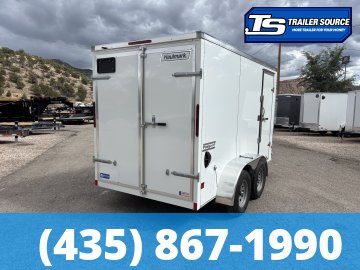 6x12 Haulmark Passport Enclosed Cargo Trailer - 6'6" Interior - 7K GVWR - .080 PolyCor, Barn Doors