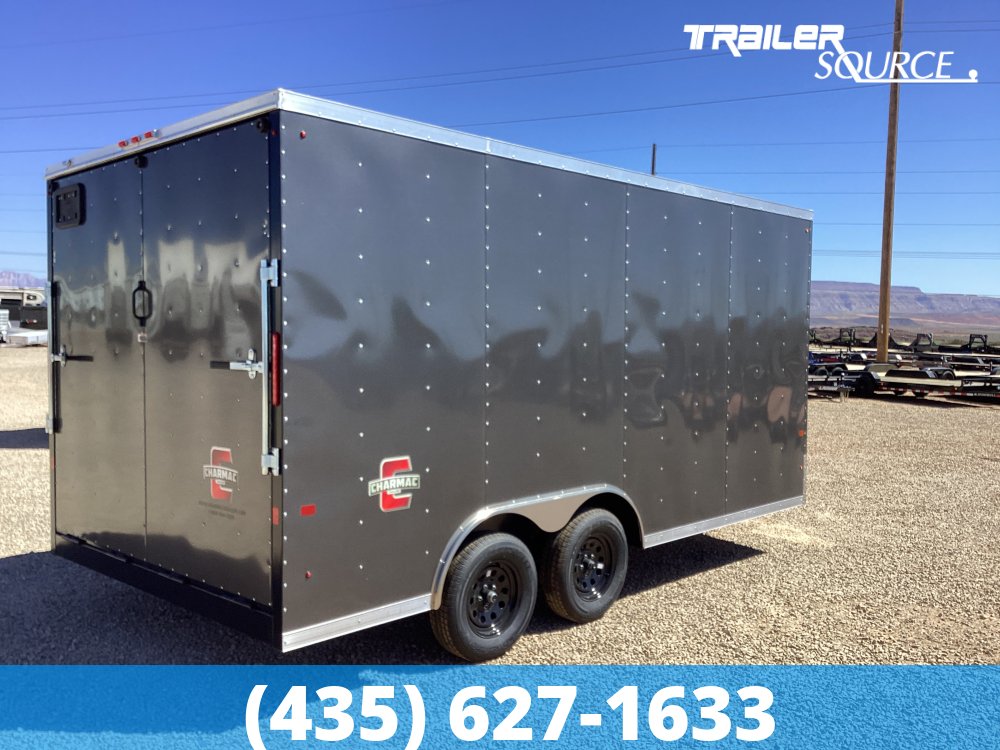 8.5x16 Charmac Atlas 7'0" Interior 7K Enclosed Cargo