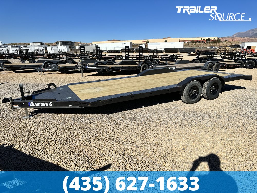 8.5x20 Diamond C GTF 10K Car Hauler Trailer
