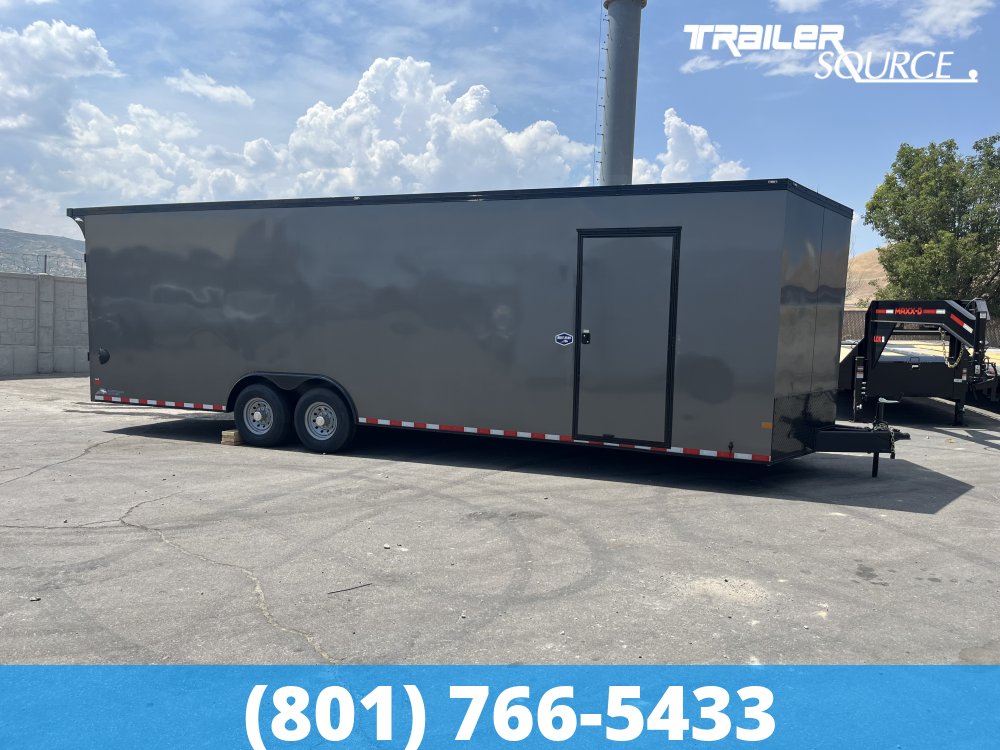 8.5x28 American Hauler Nighthawk 7'6" 12K Tandem Axle Enclosed Cargo