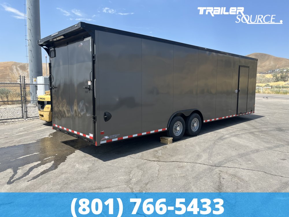 8.5x28 American Hauler Nighthawk 7'6" 12K Tandem Axle Enclosed Cargo