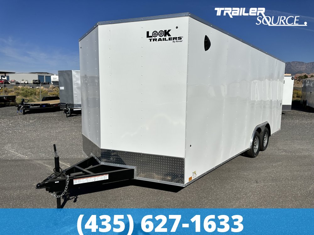 8.5x20 Look ST DLX 7'0" Interior 7K Tandem Axle Enclosed Cargo