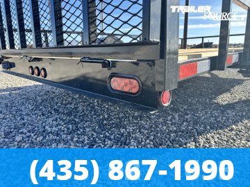 7x14 Titan Premium Series Single Axle Utility