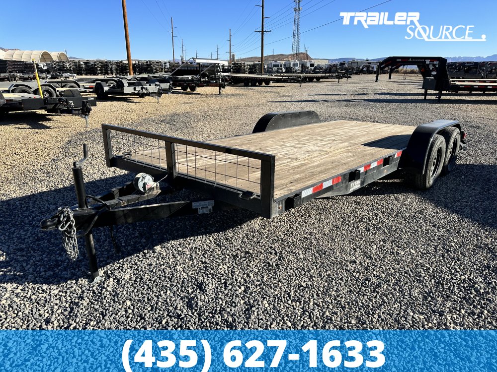 7x18 K&S Fabrication Flatbed Car Hauler