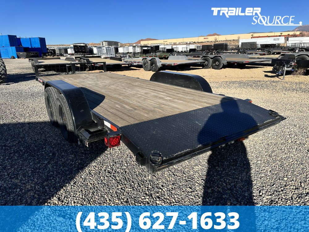 7x18 K&S Fabrication Flatbed Car Hauler