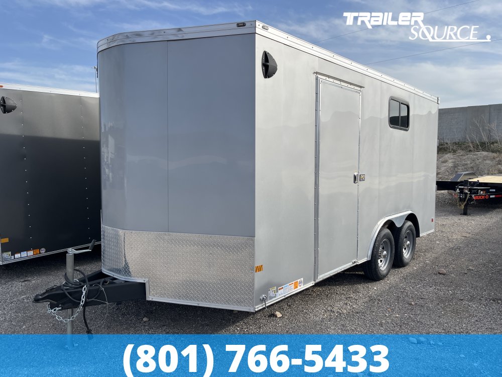 8.5x16 Wells Cargo Enclosed Car Hauler
