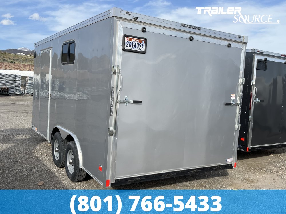 8.5x16 Wells Cargo Enclosed Car Hauler