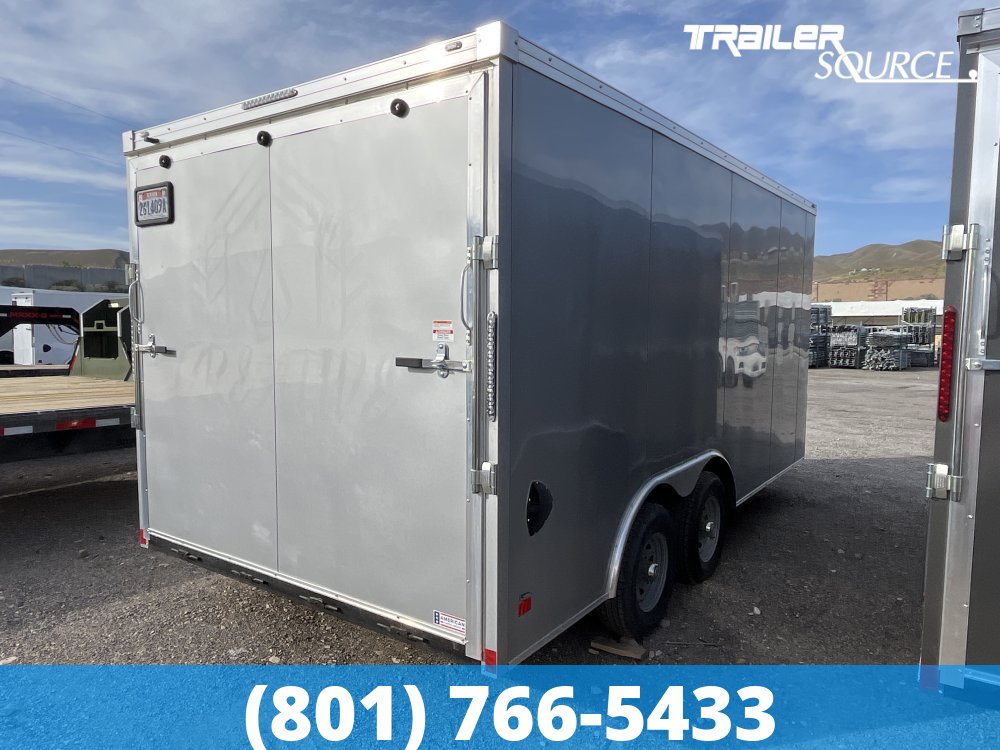 8.5x16 Wells Cargo Enclosed Car Hauler
