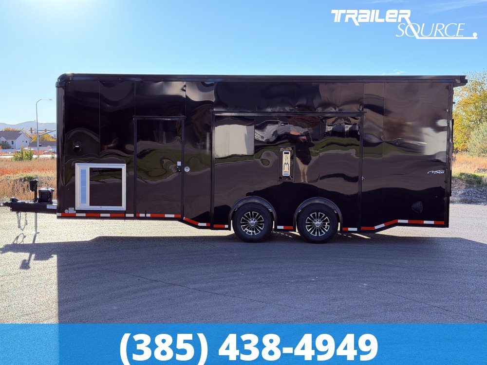 8.5x24 Look Vision 8'0" Interior 14K Enclosed Car Hauler