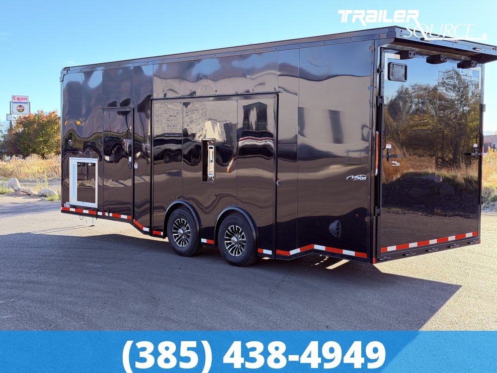 8.5x24 Look Vision 8'0" Interior 14K Enclosed Car Hauler
