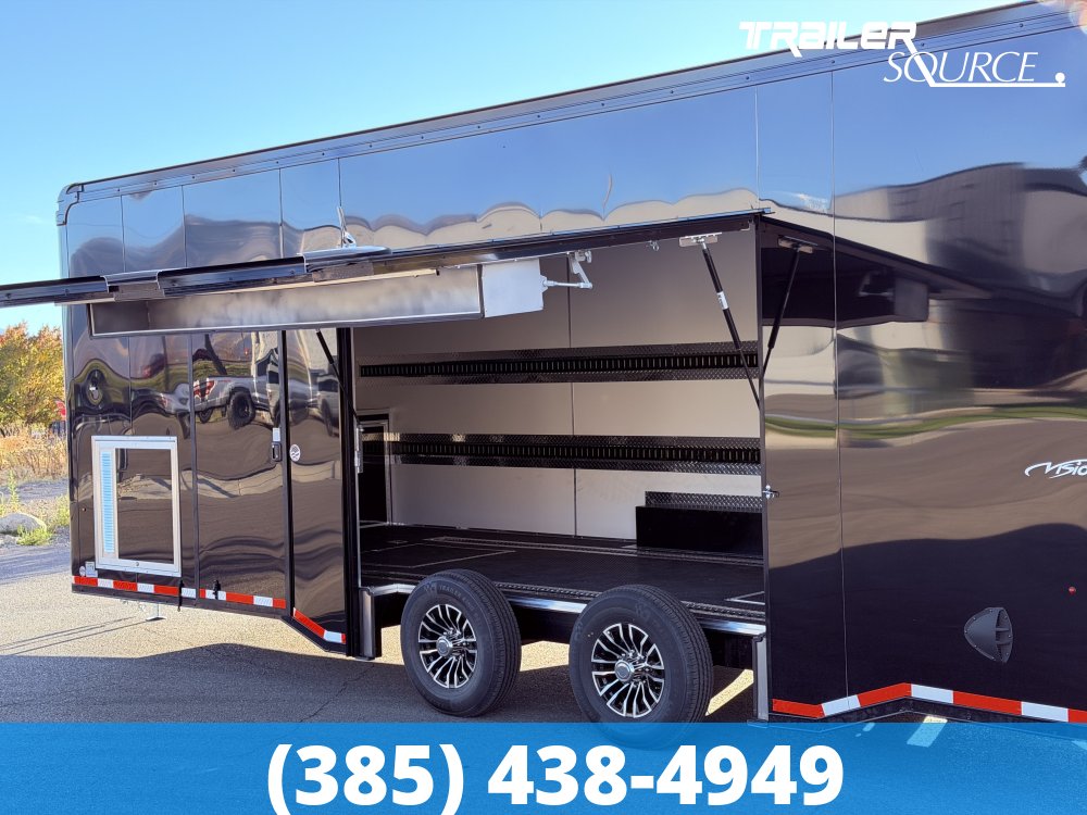 8.5x24 Look Vision 8'0" Interior 14K Enclosed Car Hauler