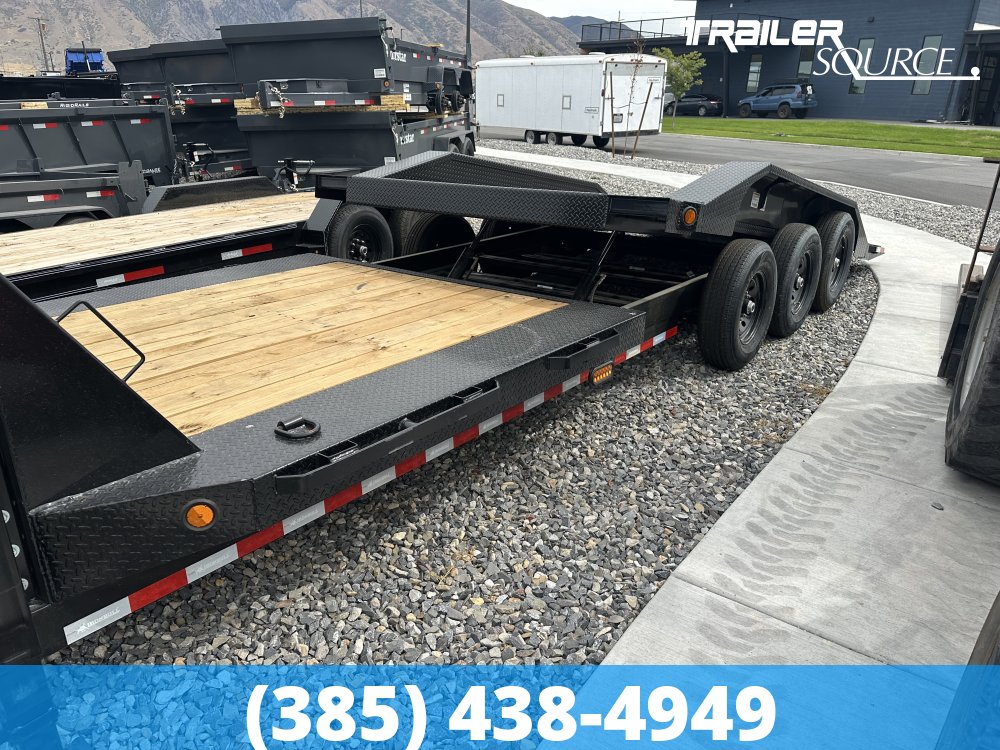 8.5x24 Iron Bull TLG Gooseneck 21K Power Tilt