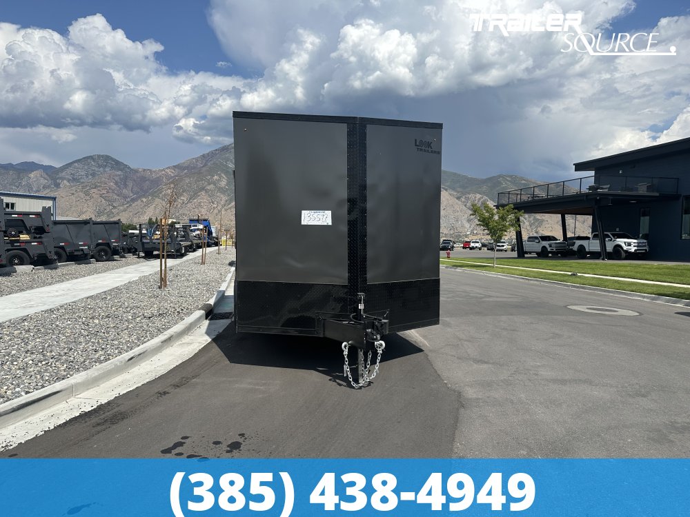 8.5x16 Look Element SE 7'6" Interior 14K Tandem Axle Enclosed Cargo