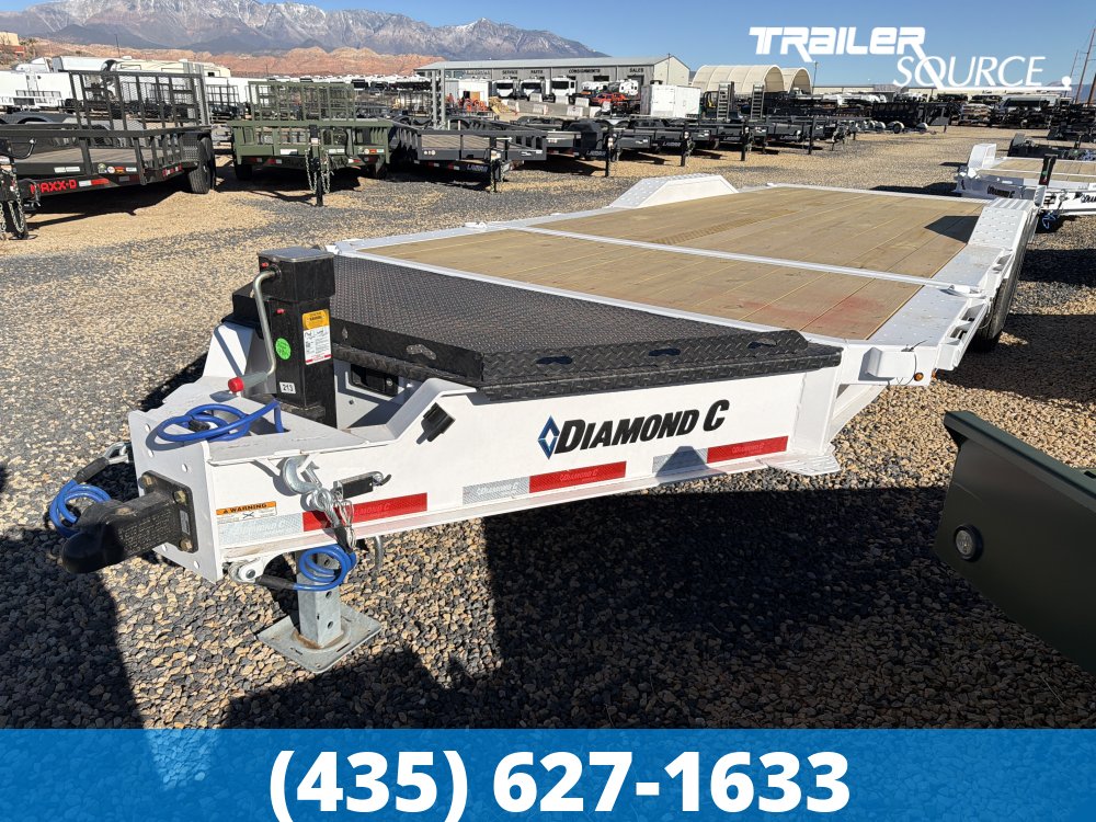 8.5x22 Diamond C HXD 208 Wide Body w/ Drive Over Fenders Tilt