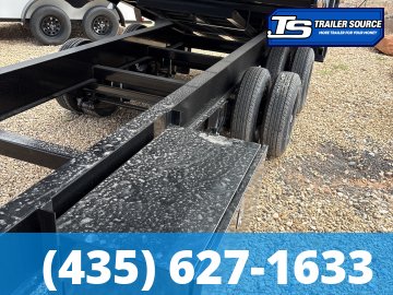 8.5x20 Iron Bull DMG (Frankendump) Gooseneck Tandem Dual Dump Trailer - 48" Sides - 25K GVWR - Electric Tarp, HDSS (Hutch) Suspension, Telescopic