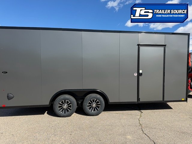 8.5x20 Look ST DLX Enclosed Cargo Trailer - 7'0" Interior - 10K GVWR - .080 PolyCor, Alloy Wheels, Black Out Package