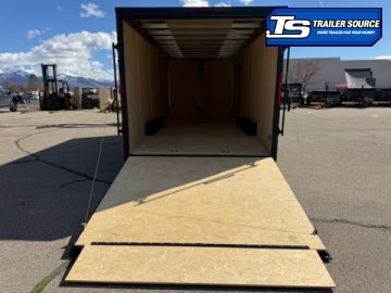 8.5x20 Look ST DLX Enclosed Cargo Trailer - 7'0" Interior - 10K GVWR - .080 PolyCor, Alloy Wheels, Black Out Package