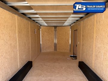 8.5x20 Look ST DLX Enclosed Cargo Trailer - 7'0" Interior - 10K GVWR - .080 PolyCor, Alloy Wheels, Black Out Package