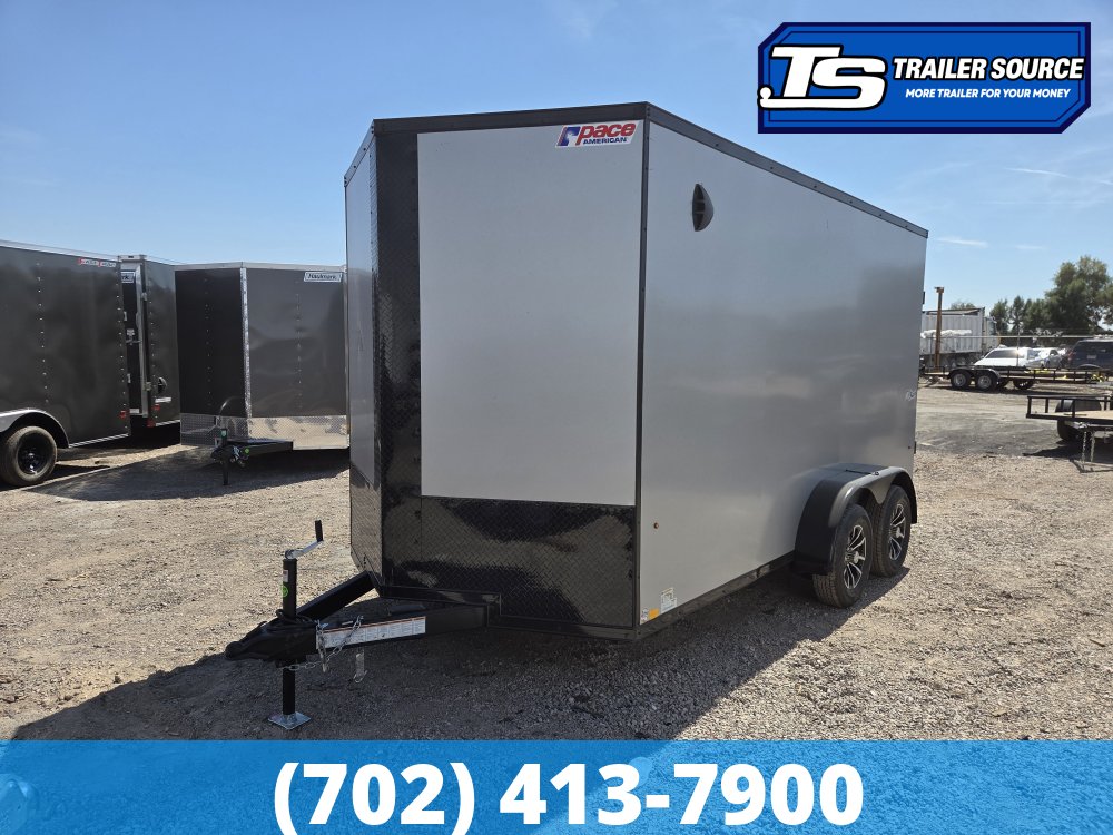 7x14 Pace American Outback Deluxe Enclosed Cargo